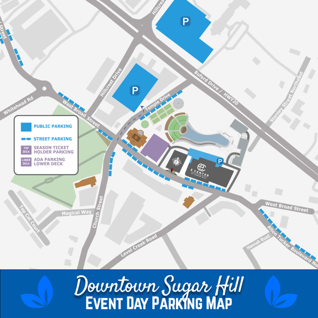 Parking at The Bowl in Sugar Hill The Bowl at Sugar Hill